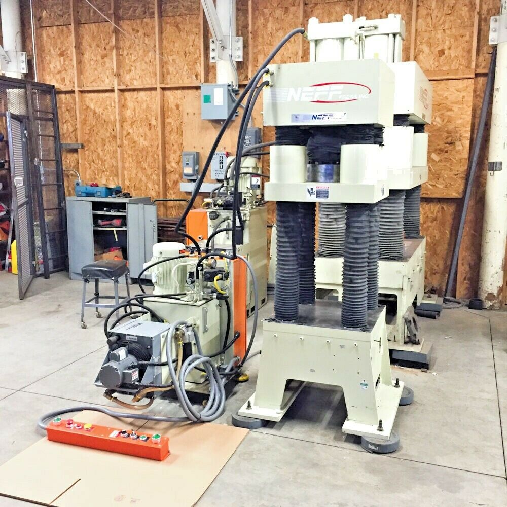 75 Ton - Programmable Hydraulic Press by Neff