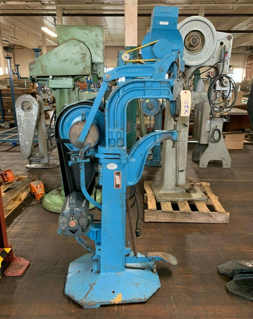 Stimpson - Pedal Operated Auto Feed Rivet Machine